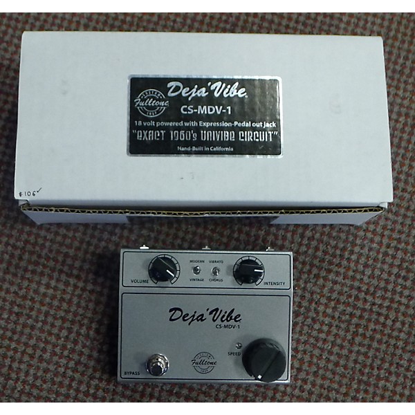 Used Fulltone DEJA VIBE CSMDV1 Effect Processor