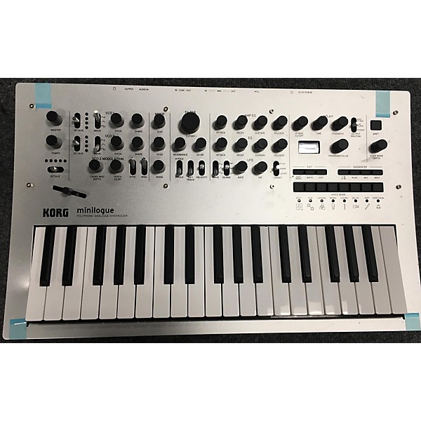 Used KORG MS20 Mini Semi Modular 37 Key Analog Synthesizer