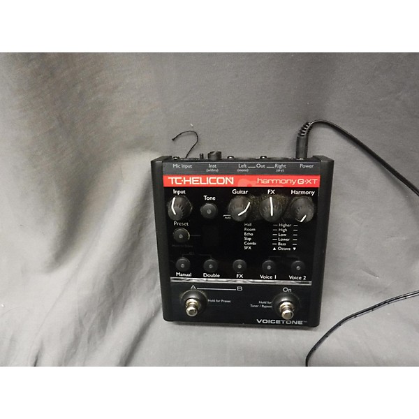 Used TC Helicon Harmony GTX Vocal Processor