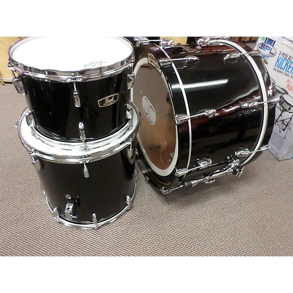 Used Pearl Hybrid Wood Fiberglass Drum Kit