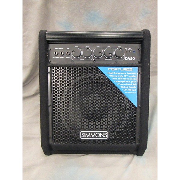 Used Simmons DA50 50W Drum Amplifier