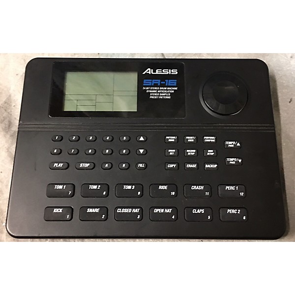 Used Alesis SR16 Drum Machine