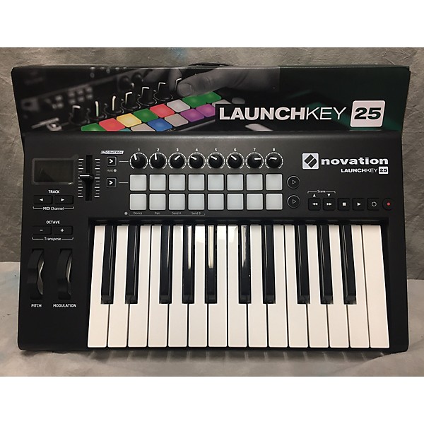 Used Novation Launchkey 25 Key MIDI Controller