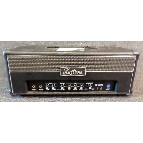 Used Kustom KG100HFX Solid State Guitar Amp Head