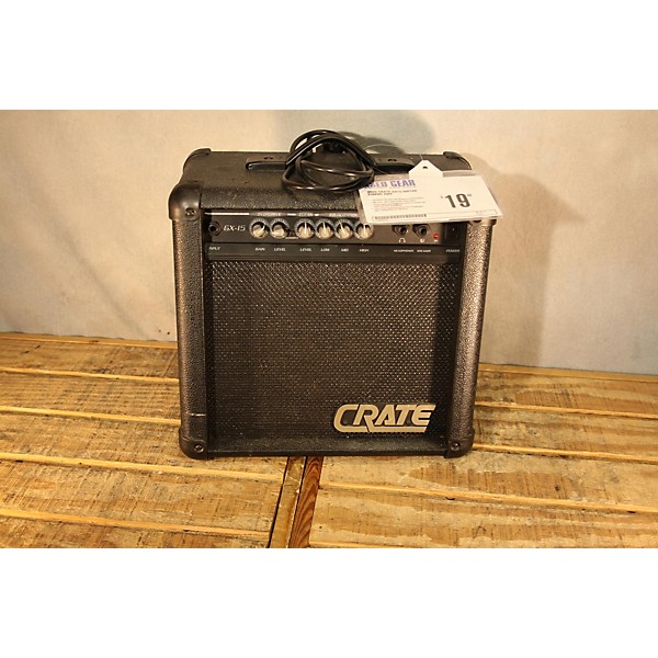 Used Crate Gx15 Guitar Combo Amp