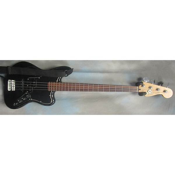 Used Fender PJ Fretless Electric Bass Guitar Black | Guitar Center