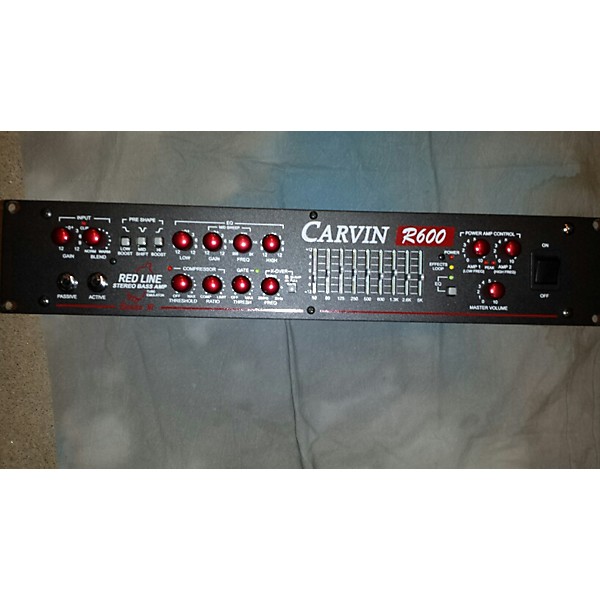 Used Carvin R600 SERIES III Bass Amp Head