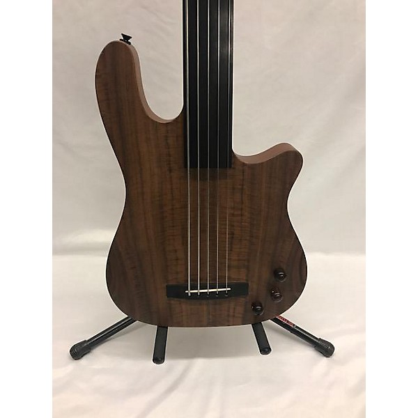 Used Carvin AC50 FRETLESS Electric Bass Guitar Walnut