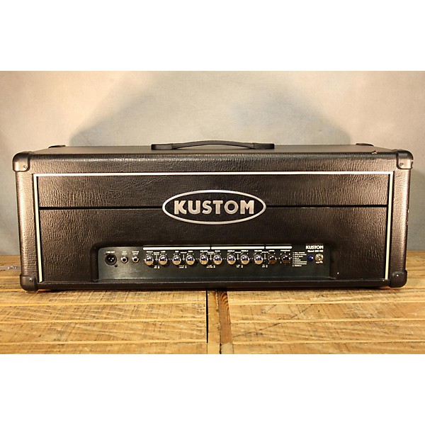 Used Kustom Quad 200 Hd Solid State Guitar Amp Head