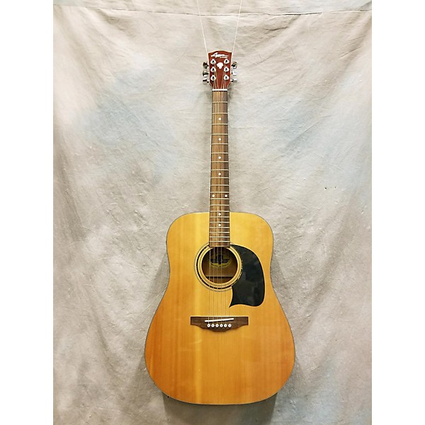 Used Used Lyon By Washburn Dreadnought Natural Acoustic Guitar