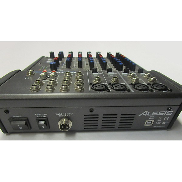 Used Alesis MultiMix 8 FX USB 8-Channel Unpowered Mixer