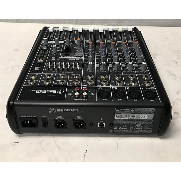 Used Mackie PROFX8 Unpowered Mixer