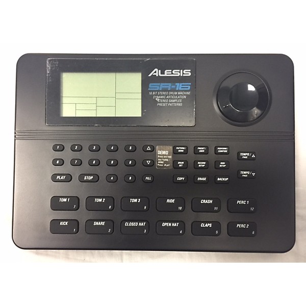 Used Alesis SR16 Drum Machine