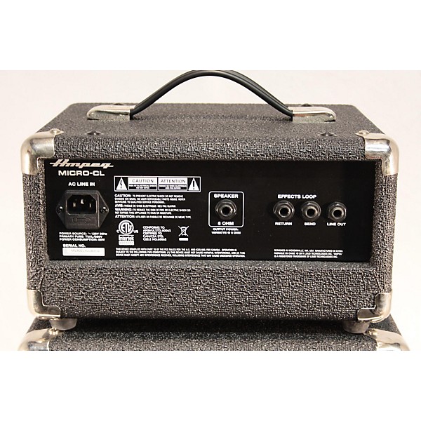 Used Ampeg Micro-CL Micro Stack 100W 2x10 Bass Combo Amp