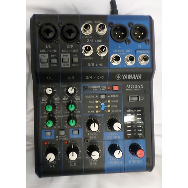 Used MG06X Unpowered Mixer