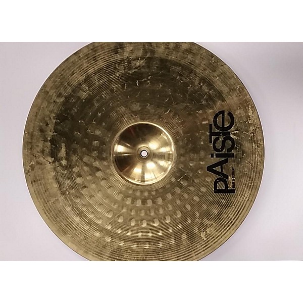 Used Paiste 20in 101 Brass Cymbal