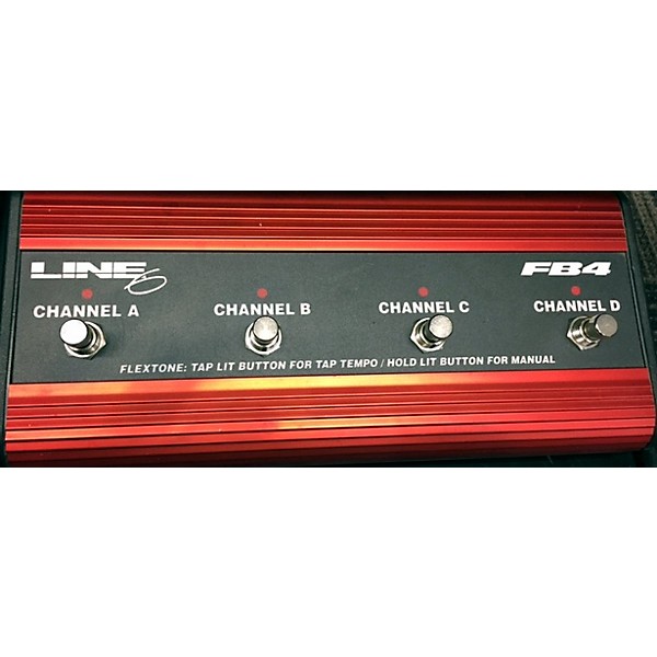 Used Line 6 FB4 Footboard Footswitch