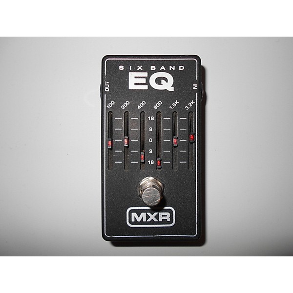 Used MXR M109 6 Band EQ Pedal