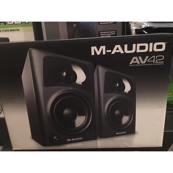 Used M-Audio AV42 Powered Monitor