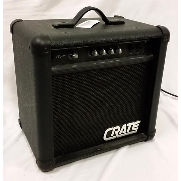 Used Crate BX15 1X8 15W Bass Combo Amp