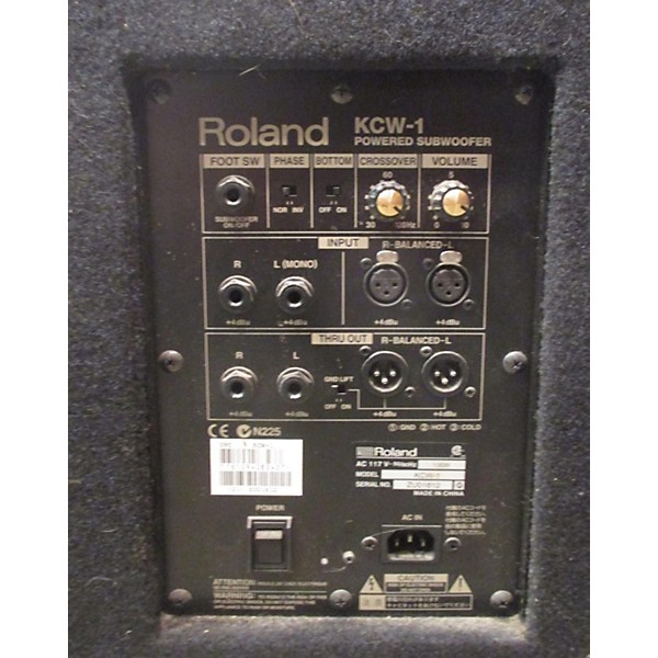 Used Roland 2007 KCW-1 Powered Subwoofer