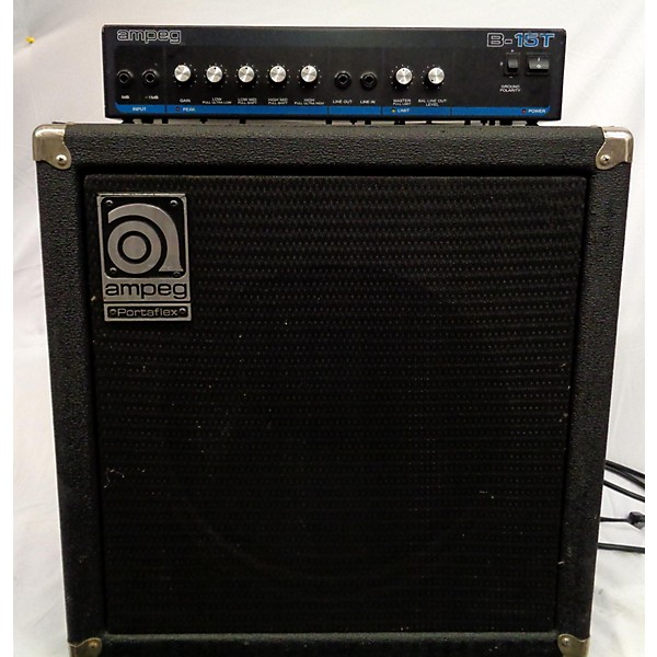 Used Ampeg B15t Bass Combo Amp