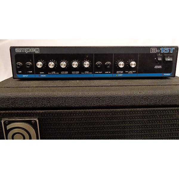 Used Ampeg B15t Bass Combo Amp