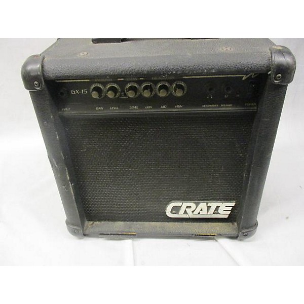 Used Crate Gx15 Guitar Combo Amp