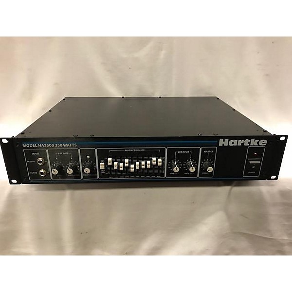 Used Hartke HA3500 Bass Amp Head