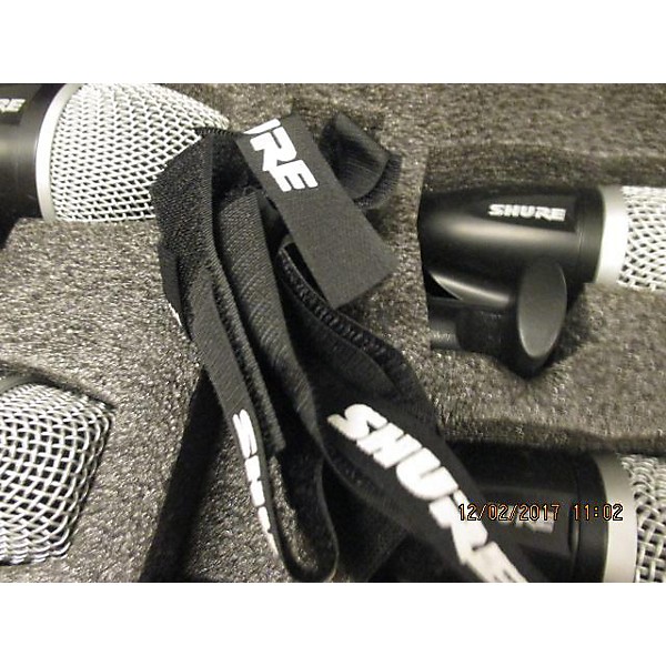 Used Shure PG Drum Mic Set Drum Microphone