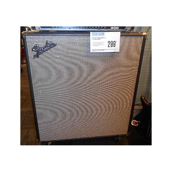 Used Fender 2014 Rumble V3 4x10 Bass Cabinet