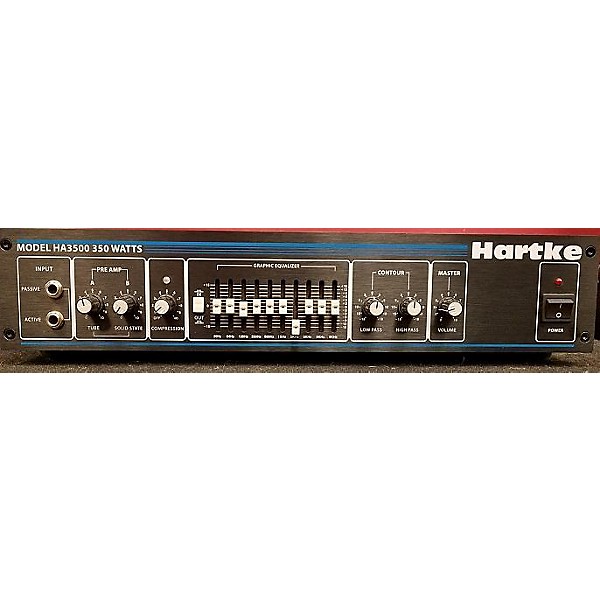 Used Hartke HA3500 Bass Amp Head