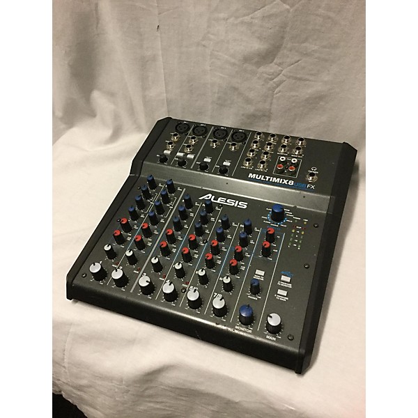 Used Alesis Multimix Usb Fx 8 Powered Mixer