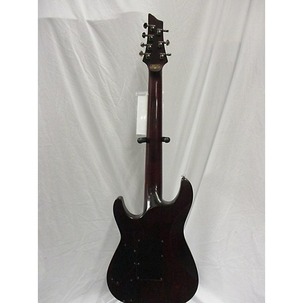 Used Schecter Guitar Research Jeff Loomis Signature Floyd Rose 7 String Electric Guitar
