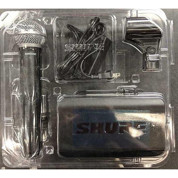 Used Shure BLX PG58 WIRELESS MIC Handheld Wireless System