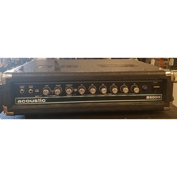 Used Acoustic B600H 600W Bass Amp Head