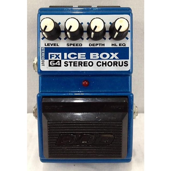 Used DOD FX64 Ice Box Stereo Chorus Effect Pedal