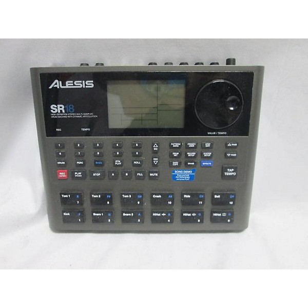 Used Alesis SR18 Drum Machine