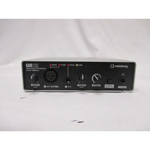 Used Steinberg Ur12 Audio Interface