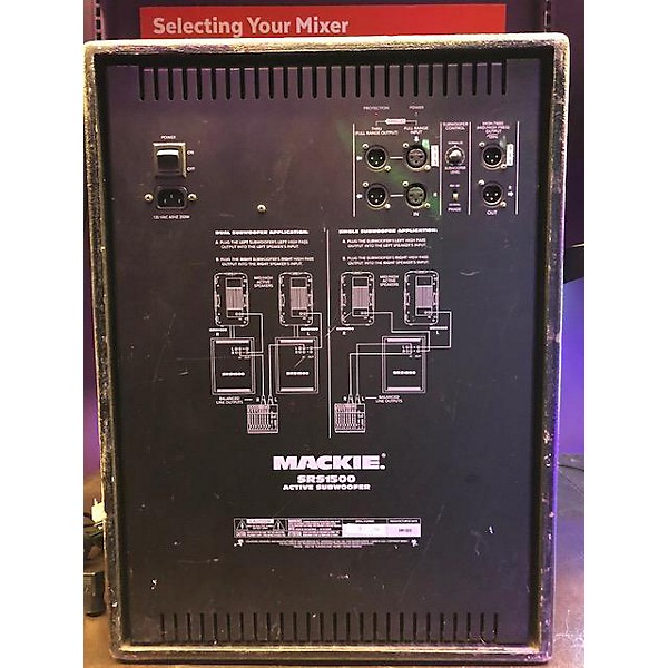 Used Mackie SRS1500 Powered Speaker