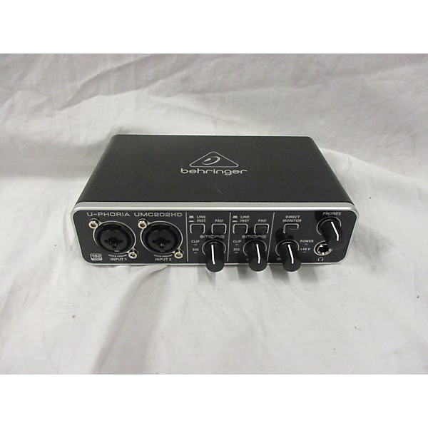 Used Behringer UMC202HD Audio Interface