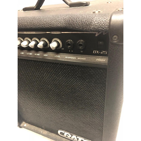 Used Crate BX25 Bass Combo Amp