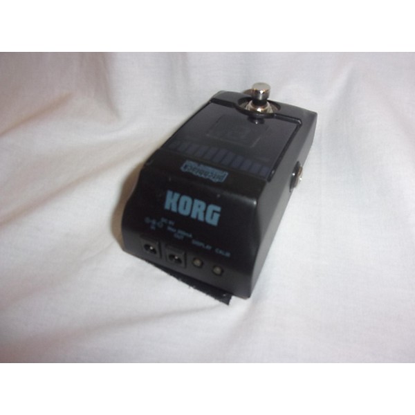 Used KORG PB01 Pitchblack Chromatic Tuner Pedal
