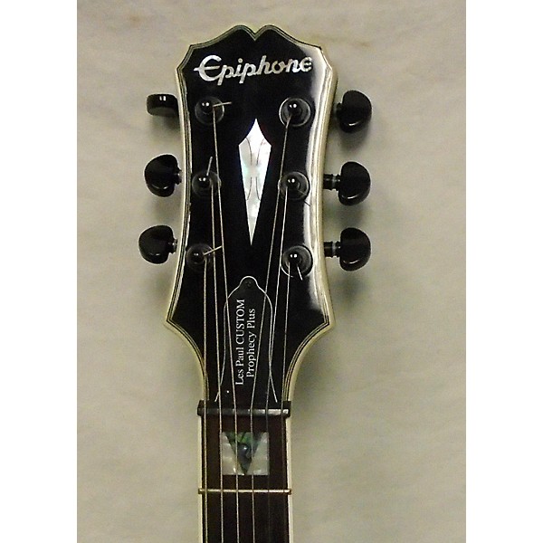 Epiphone Les Paul Custom prophecy  改造品 Epiphone Prophecy Les Paul Custom EX Plus - Midnight