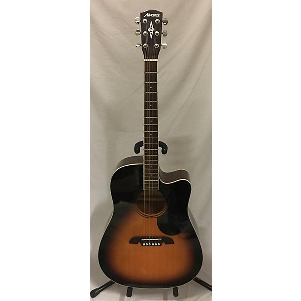 Used Alvarez `rd260cesb Acoustic Electric Guitar