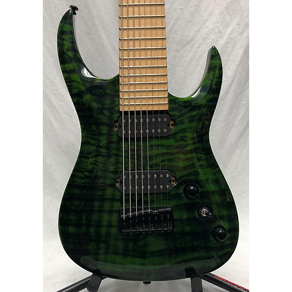 Used Agile Septor 827 8 String Solid Body Electric Guitar