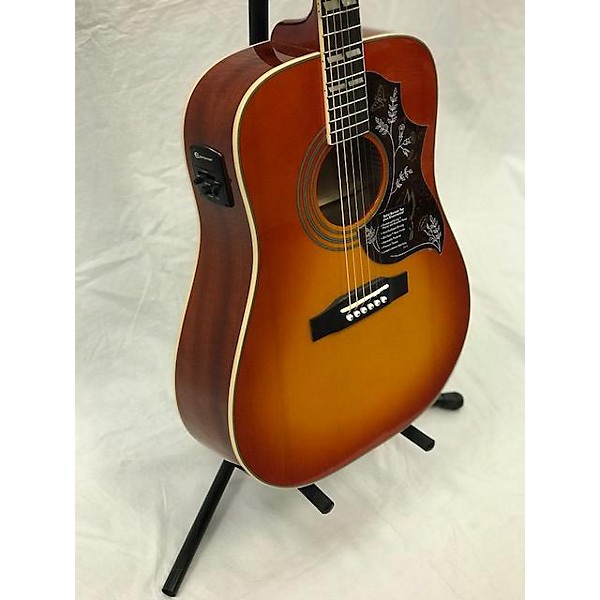 Used Epiphone Hummingbird Pro Acoustic Electric Guitar