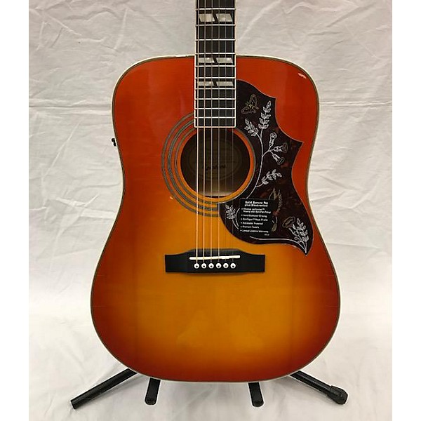 Used Epiphone Hummingbird Pro Acoustic Electric Guitar