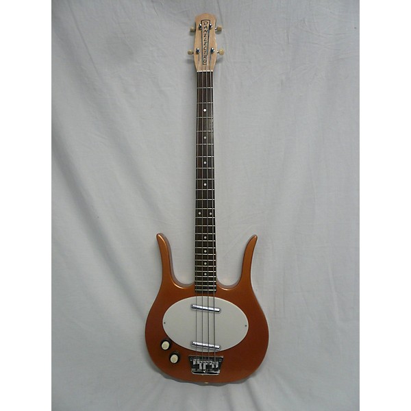 Used Danelectro Longhorn Left Handed Electric Bass Guitar