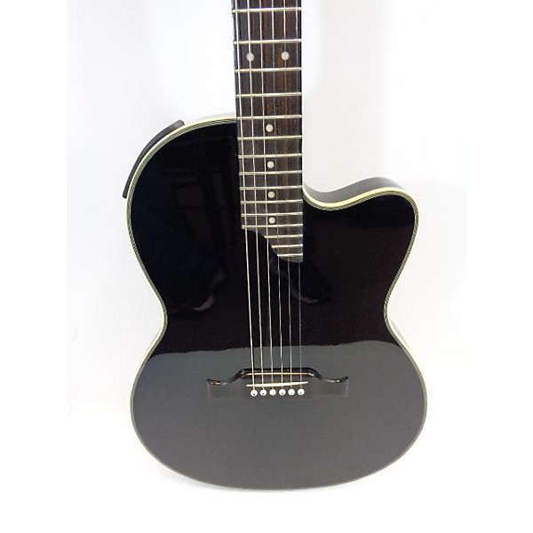 Used Epiphone SST Studio Acoustic Electric Guitar Black